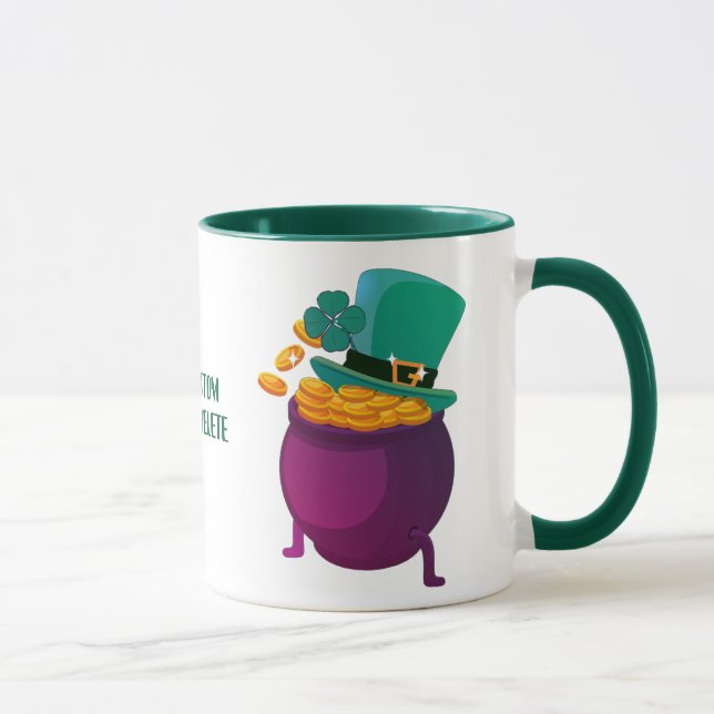 Mug Joyeux Casquette de la Saint Patrick Leprechaun Sh (Droite)