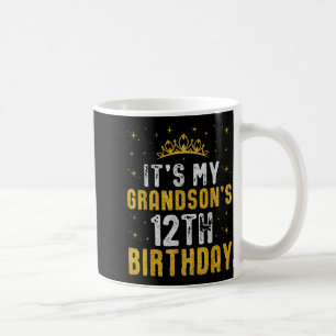 Mug Joyeux C'est les 12 ans de mon petit-fils 2013 12 