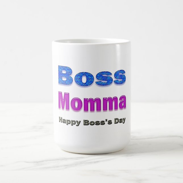 Mug Joyeux chef du jour de Boss maman (Centre)