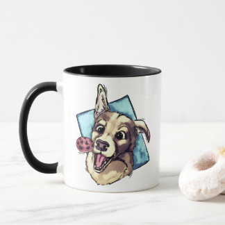 Mug Joyeux chien et biscuit