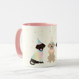 Mug Joyeux Chiens du Labrador Retriever
