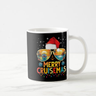 Mug Joyeux Cruisemas Chapeau de Père Noël Rétro Croisi