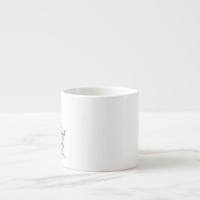 Mug Joyeux Dachshund – Mug à Café pour Chien Sauci (Devant)