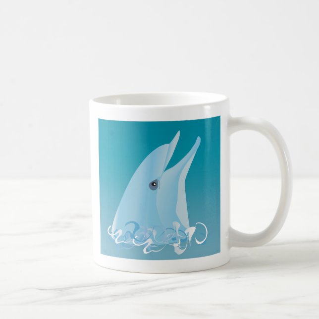 Mug Joyeux dauphin (Droite)