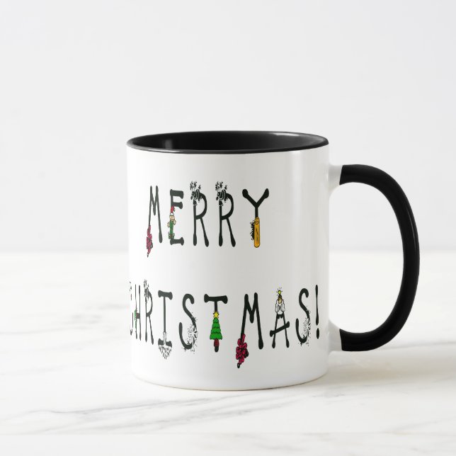 Mug Joyeux décor de Noël (Droite)