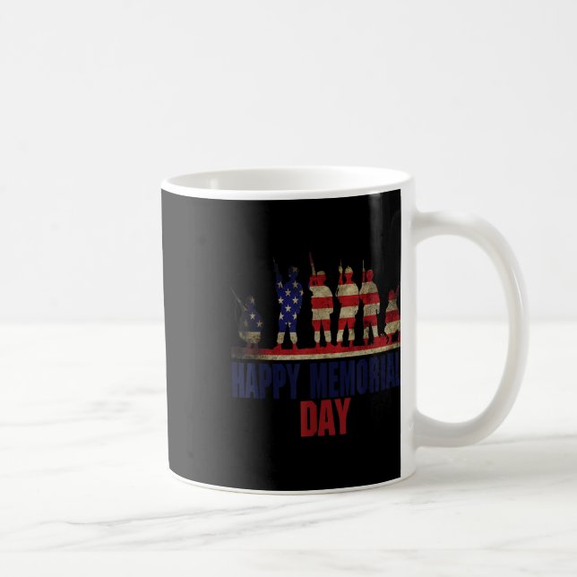 Mug Joyeux drapeau du Jour commémoratif des anciens co (Droite)