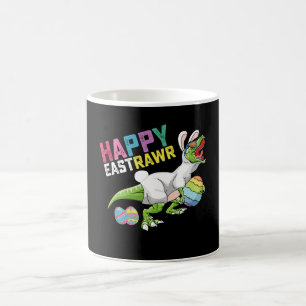 Mug Joyeux Eastrawr T Rex Dinosaure Lapin de Pâques Œu