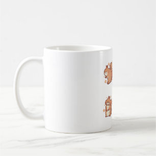 Mug Joyeux écureuil rouge Délice � mignonne Art animal