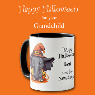 Mug Joyeux Enfants Eléphants Halloween