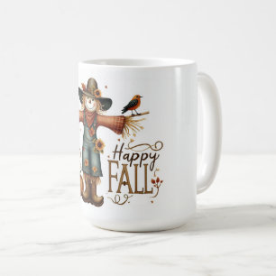 Mug Joyeux Épouvantail Automne