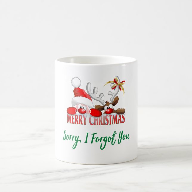 Mug Joyeux et brillant : Festive Noël Design pour Vaca (Centre)