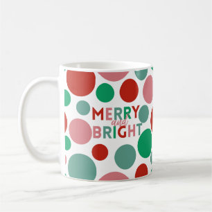 Mug Joyeux et brillant Motif Poka Dot simple