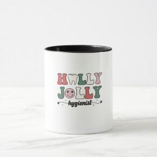 Mug Joyeux et Hygiéniste dentaire dentiste Noël Père N