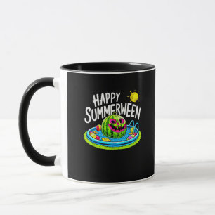 Mug Joyeux été pastèque Jack-O-Lantern