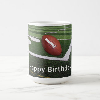 Mug Joyeux Fanatique de football d'anniversaire