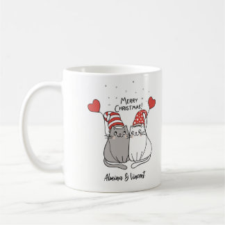 Mug Joyeux félins de Noël