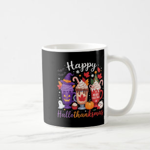 Mug Joyeux Hallothanksmas Amoureux du Café Halloween J