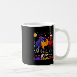 Mug Joyeux Hallothanksmas Cheval Halloween Thanksgivin
