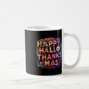 Mug Joyeux Hallothanksmas Halloween Thanksgiving Chris