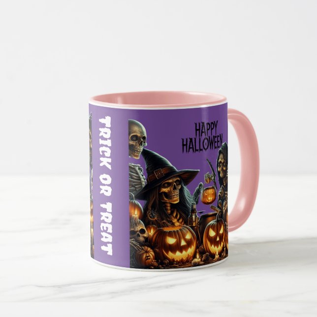Mug Joyeux Halloween (Devant droit)