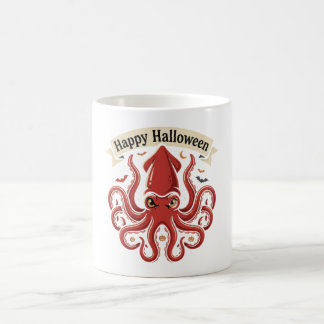 Mug Joyeux Halloween Calmar Géant