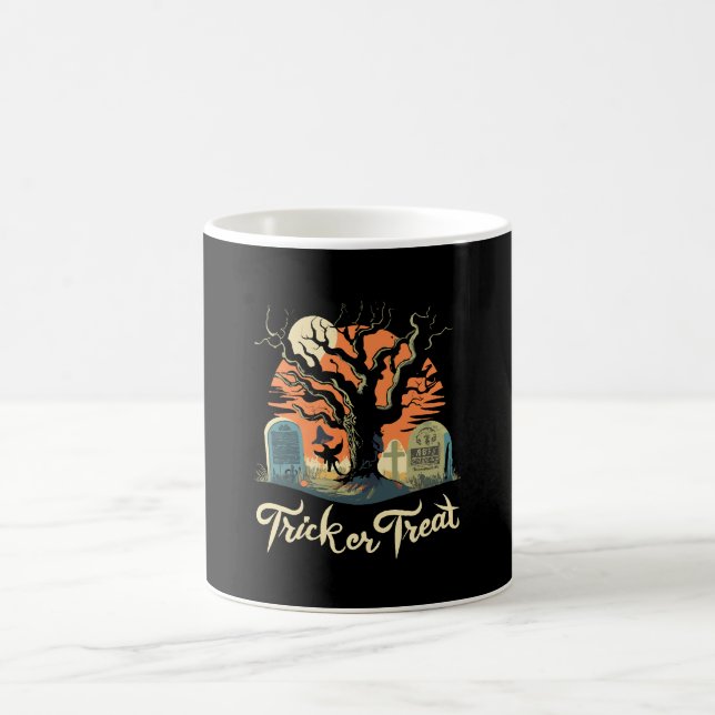 Mug Joyeux Halloween de votre cimetière drôle ! (Centre)