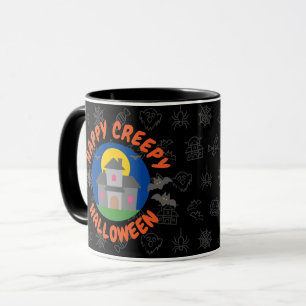 Mug Joyeux Halloween déplaisant - Enfants