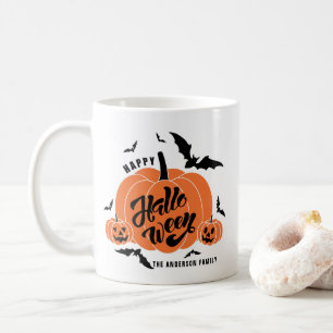 Mug Joyeux Halloween des Citrouilles Éffrayants