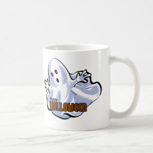 Mug Joyeux Halloween Fantôme Dessin Animé
