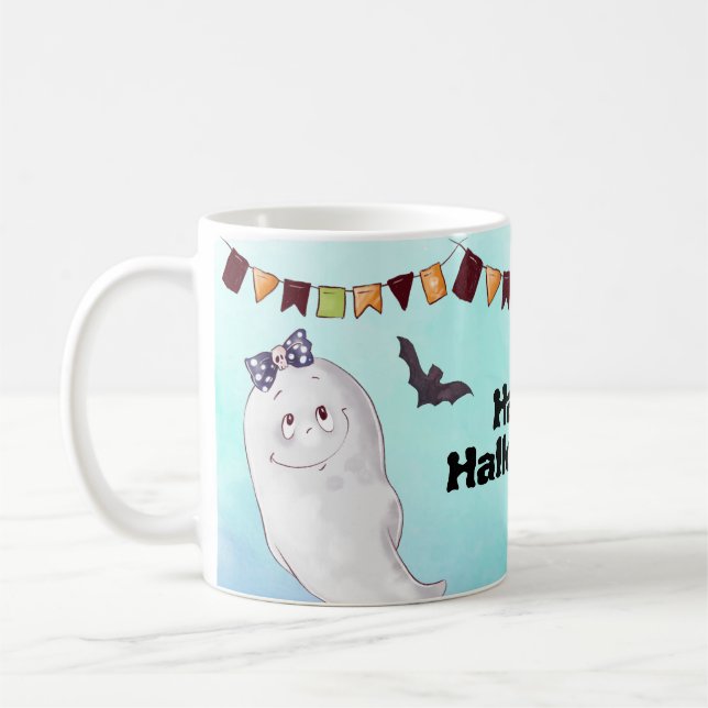 Mug Joyeux Halloween Ghost (Gauche)