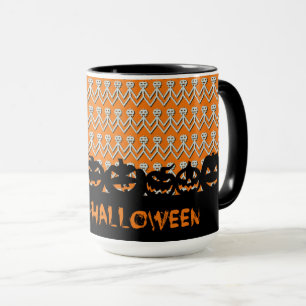 Mug Joyeux Halloween Jack-O-Lanterns