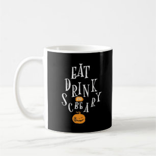 Mug Joyeux Halloween Manger Boire Et Être Effrayant Te