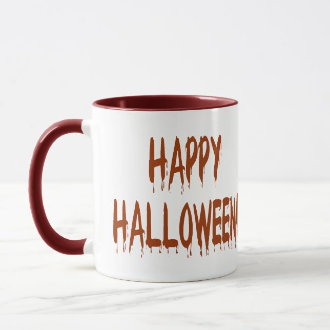 Mug Joyeux Halloween sanglant (Gauche)
