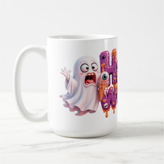 Mug Joyeux Halloween Texte Coulant de Bonbons Avec Cha