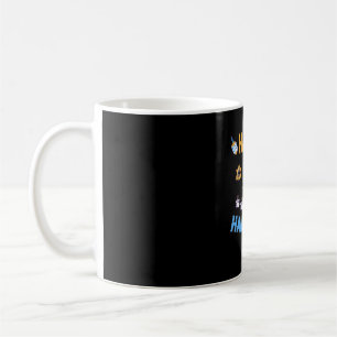 Mug Joyeux Hanoukka Menorah Dreidels Juifs Fête