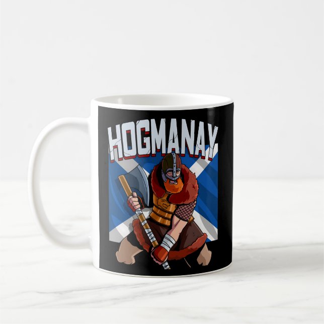 Mug Joyeux Hogmanay Soir Du Nouvel An Écossais (Gauche)