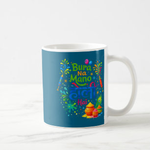 Mug Joyeux Holi, festival des couleurs de l'Inde, ne v