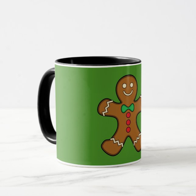 Mug Joyeux homme en pain d'épices (Devant gauche)
