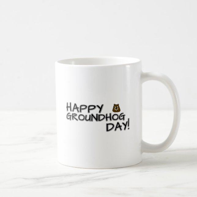Mug Joyeux Jour de la Marmotte ! (Droite)