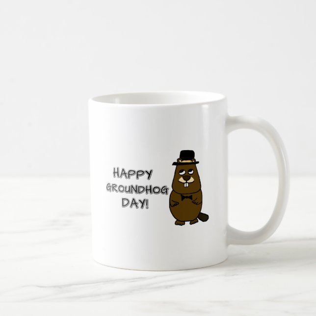 Mug Joyeux Jour de la Marmotte ! (Droite)