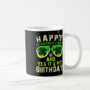 Mug Joyeux Jour de la Saint Patrick Anniversaire Saint
