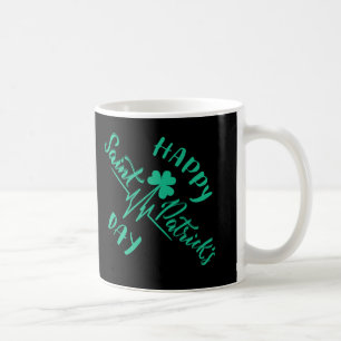 Mug Joyeux Jour de la Saint Patrick Shamrock d'impulsi