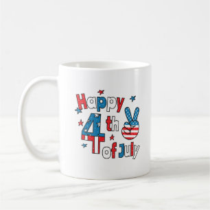 Mug Joyeux Jour de l'Indépendance 4 juillet