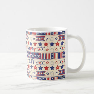 Mug Joyeux Jour de l'Indépendance & 4 juillet Cadeau