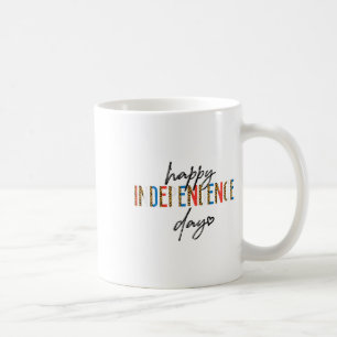 Mug Joyeux Jour de l'Indépendance 4 juillet Patriot