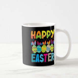 Mug Joyeux jour de Pâques Drôle chasse aux oeufs color