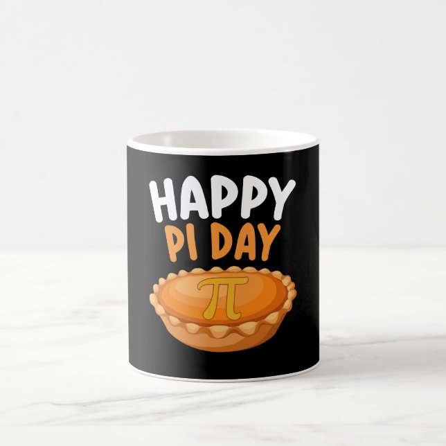 Mug Joyeux jour de Pi tarte mathématiques Math arc-en- (Centre)