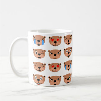 Mug joyeux jour des marmottes mignonnes émoji kawaii