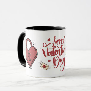 Mug joyeux jour des valentines, cadeaux de jour des va