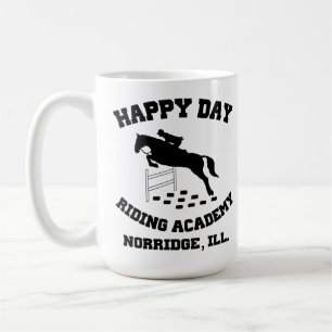 Mug Joyeux Jour Stables, Académie d'équitation, Norrid